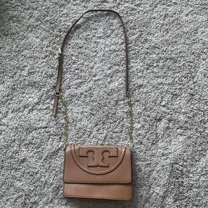 Tory Burch brown crossbody purse